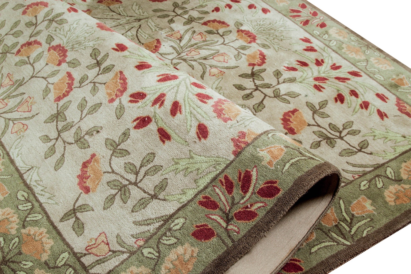 Tufted Pottery Barn Tapis Adeline Wool Area Rug EBTH tufted-pottery-barn-tapis-adeline-wool-area-rug-ebth